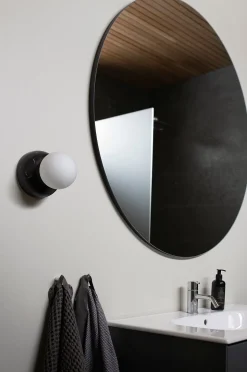 Globen Lighting Vägglampa/taklampa Torrano 13 IP44 Brunbetsad ek