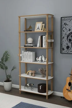 Hanah Home Bokhylla Rosa 6