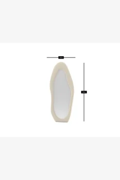 Hanah Home Cheval Spegel Nero
