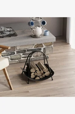 Hanah Home Korg för ved - Slee
