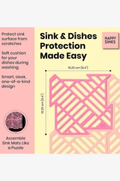 HAPPY SiNKS Diskmatta set 4-p