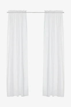 &Home Kanallängd i bomullsvoile 2-pack
