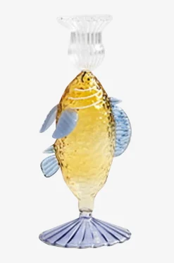 &k Amsterdam Ljusstake fisk