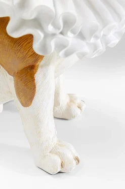 KARE Design Deco Figurine Mrs Poodle Guld 34cm