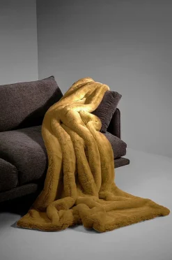KARE Design Filt Mika Olive 150x200cm