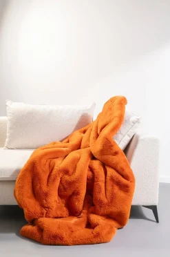 KARE Design Filt Mika Orange 150x200cm