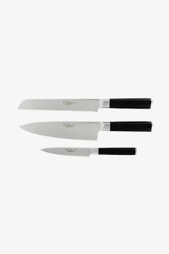 Karimatto 3 st set All purose kniv 12 cm, Gyuto 20 cm, brödkniv 20 cm