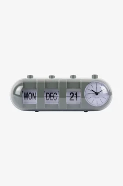 Karlsson Alarm Klocka Retro Tube Calendar Flip