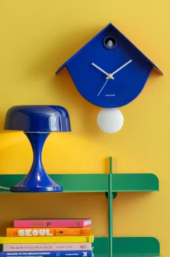 Karlsson Vägg Klocka Cool Retro Cuckoo