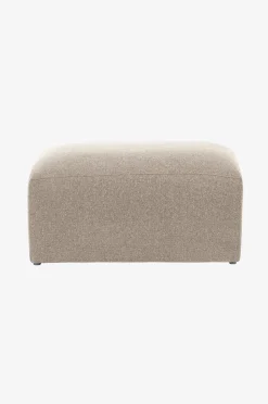 Kave Home Fotpall Blok i chenille