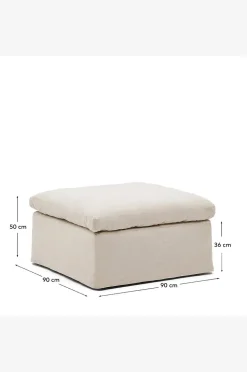 Kave Home Sittpuff - zenira