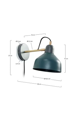 Kave Home Vägglampa, Olimpia