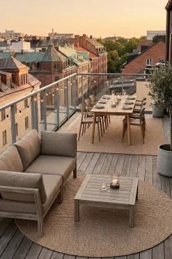 KM Home Flatvävd Matta Capri