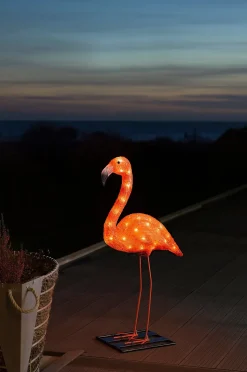 Konstsmide Flamingo LED höjd 70 cm