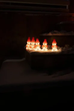 Konstsmide Akryl Snögubbar 5st LED 14,5cm