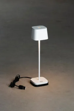 Konstsmide Bordslampa Capri USB höjd 20 cm