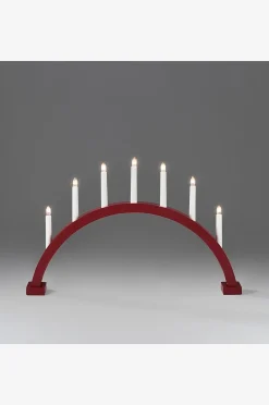 Konstsmide Ljusstake trä 38,5cm