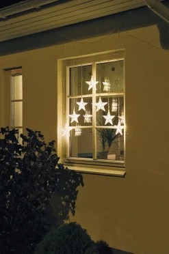 Konstsmide Stjärnridå med 7 LED 116cm