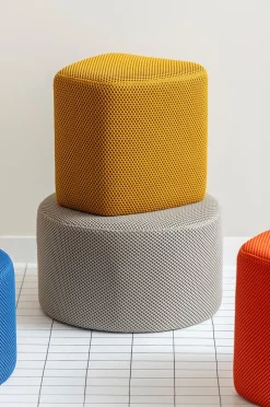 Leitmotiv Sittpuff Retro Mesh