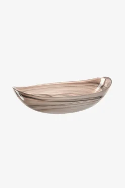 Leonardo Skål oval ALABASTRO