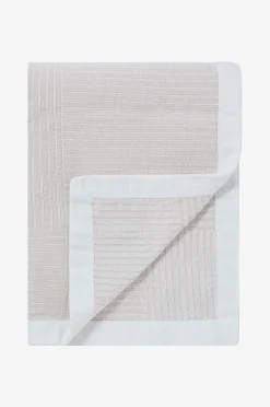 Lexington Sängöverkast Striped Checked , Jacquard