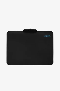 LogiLink Gaming Musmatta med LED-belysning