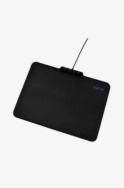 LogiLink Gaming Musmatta med LED-belysning