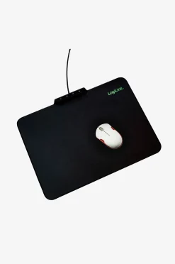LogiLink Gaming Musmatta med LED-belysning