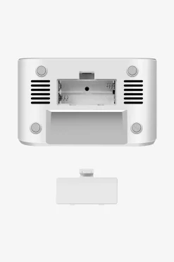 LogiLink Klockradio med temp/luftfuktighet – USB-C/batteridrift