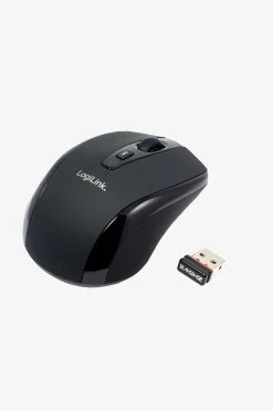 LogiLink Trådlös optisk mus 3-knappars