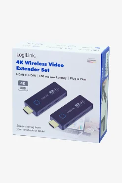 LogiLink Trådlös överföring HDMI till HDMI 4k 60hz