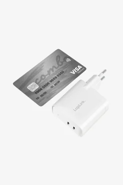 LogiLink USB-laddare 2 x USB-C PD 40W