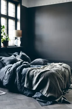 Lovely Linen Påslakan Misty i tvättat lin