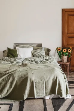 Lovely Linen Påslakan Misty i tvättat lin