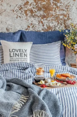 Lovely Linen Örngott Misty i tvättat linne