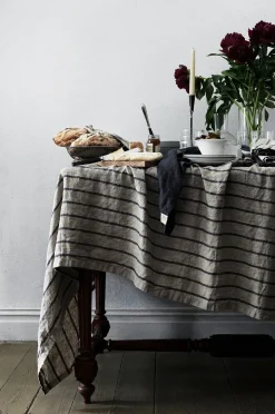 Lovely Linen Stripe Duk