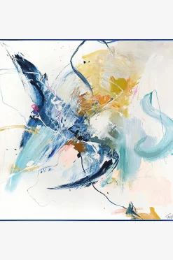 Malerifabrikken Confidential Blue / Blandad målning / 100 X 100 cm