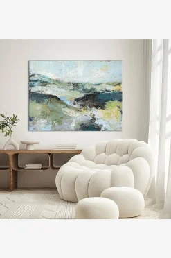 Malerifabrikken Green Mountain / Blandad målning / 120 X 90 cm