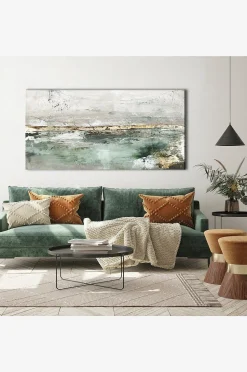 Malerifabrikken Low Limit Green / Blandad målning / 140 X70 cm
