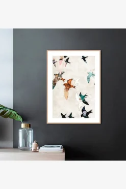 Malerifabrikken Poster Abstract Birds 1