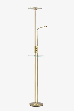 Markslöjd FRIEND Golvlampa LED Antik Mässing USB