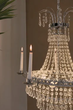 Markslöjd MARIELUND Krona 3L Krom/MC