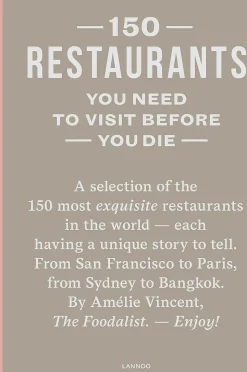 New Mags Coffee Table Book - 150 Restaurants