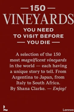 New Mags Coffee Table Book - 150 Vineyards
