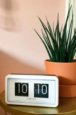 NeXtime Bords-/Väggklocka Flip Clock 24HR 18 cm