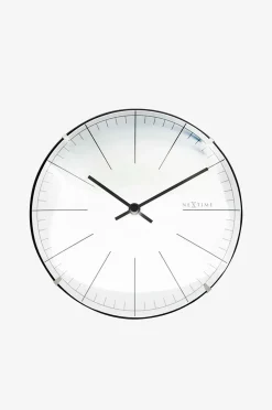 NeXtime Väggklocka Big Stripe Mini Dome Ø20 cm