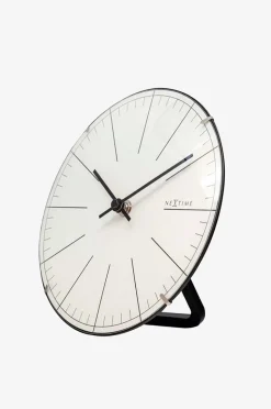 NeXtime Väggklocka Big Stripe Mini Dome Ø20 cm