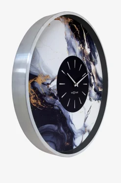 NeXtime Väggklocka Marble Duo 48 cm
