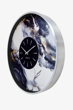 NeXtime Väggklocka Marble Duo 48 cm