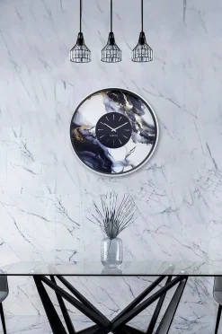 NeXtime Väggklocka Marble Duo 48 cm